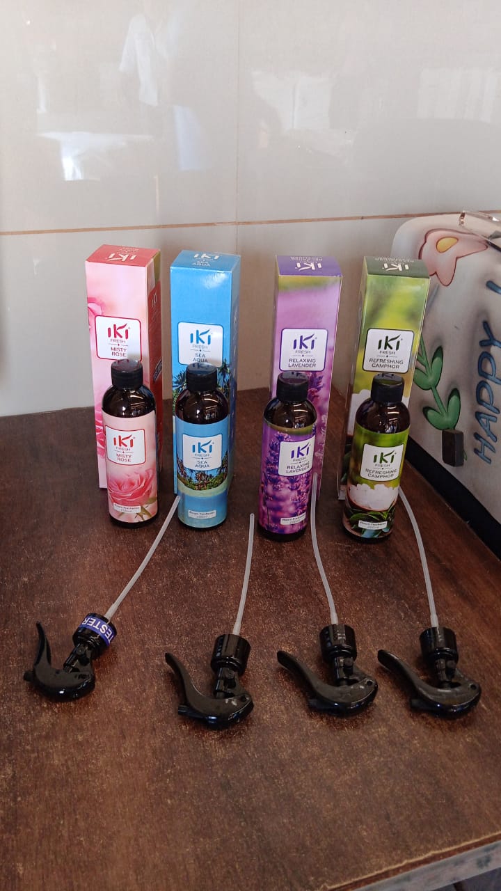 IKI Room Air Freshener Mix Fragrance (200 Ml Approx / 1 Pc) IKI Room Air Freshener Mix Fragrance (200 Ml Approx / 1 Pc)